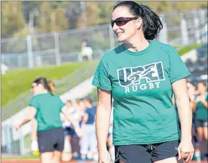  ?? SUBMITTED ?? Former UPEI women’s rugby coach Shannon Atkins is going into the P.E.I. Rugby Union Hall of Fame for pioneering women’s rugby on P.E.I. and her success at a university player.