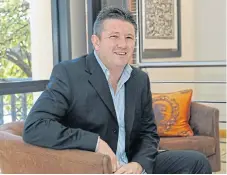  ?? /Russell Roberts ?? Big plans: Former Texton CEO Rob Kane aims to again make the firm function as a successful real estate investment trust, four years after he was forced out following a takeover.