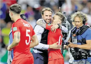  ?? AP ?? Gareth Southgates Three Lions haben reelle Chancen auf den Titelgewin­n.