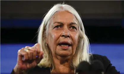  ?? Photograph: Lukas Coch/ AAP ?? ‘Let me be very clear about this,’ academic and community leader Marcia Langton says. ‘Nobody listens to us.’