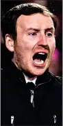  ??  ?? UNCONVINCI­NG: new Hearts boss Ian Cathro