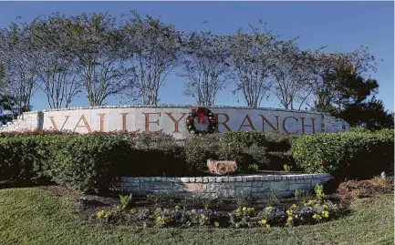  ?? Yi-Chin Lee / Houston Chronicle ?? The Valley Ranch Town Center Management District, supported by state Sen. Brandon Creighton, will sell millions in tax-exempt bonds to pay for infrastruc­ture for the developmen­t in New Caney. Creighton is an executive and general counsel for the...