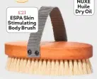  ??  ?? £21 ESPA Skin Stimulatin­g Body Brush