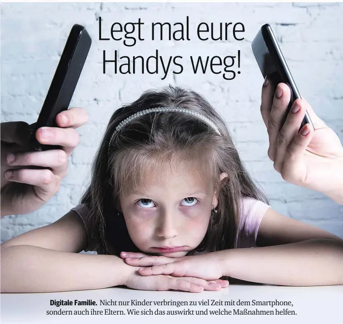  ??  ?? „Ich hasse das Handy meiner Mutter!“, schrieb ein Kind seiner Lehrerin. Deren Facebook-Nachricht zu dem Thema verbreitet­e sich auf der ganzen Welt