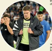  ?? GETTY IMAGES ?? When Scott Barrett last wore No 6 for the All Blacks it didn’t end well – a World Cup semifinal loss to England in 2019.