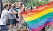  ?? REUTERS FILE ?? China’s relation with the LGBT community continues to be complicate­d.