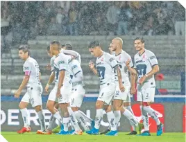  ?? / FOTO: MEXSPORT ?? Pumas goleó 5-1 al Atlas en el Apertura 2019.