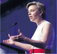  ?? FRED THORNHILL / THE CANADIAN PRESS FILES ?? Maxime Bernier denies he’s stoking the same nativism as former Conservati­ve leadership rival Kellie Leitch.