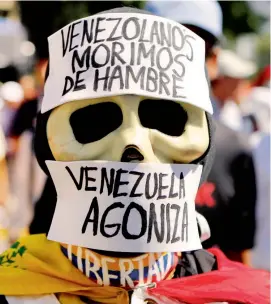  ?? FOTO ?? Según el informe de la ONG, el caso de corrupción de Venezuela es el más grave en América Latina.