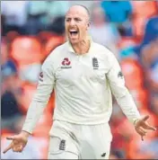  ?? AFP ?? Jack Leach’s spell has given England a good chance of registerin­g their first series win in Sri Lanka since 2001.