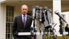  ??  ?? Michael Bloomberg, her i et arkivfoto fra 2013, kan snildt finansiere en eventuel valgkamp fra sin private formue på over 50 mia. dollars. Foto: Kevin Lamarque/Reuters