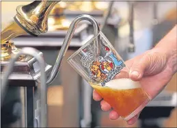  ??  ?? The ‘miracle’ that makes a pint is thanks to micro-organisms