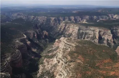  ??  ?? The interior department last week finalized plans to allow mining, drilling and other developmen­t on land removed from Bears Ears national monument in Utah. Photograph: Francisco Kjolseth/Associated Press