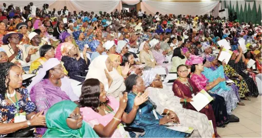  ?? PHOTO: NAN ?? Participan­ts at the Nigeria Women Strategy conference in Abuja yesterday.