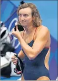  ??  ?? Katie Ledecky.