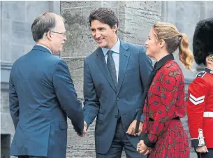  ?? JUSTIN TANG THE CANADIAN PRESS FILE PHOTO ?? Ian Shugart, clerk of the Privy Council, said it didn’t “cross my mind that there was anything that needed to be disclosed” about Prime Minister Justin Trudeau’s ties to WE Charity.