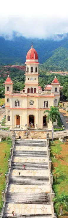  ??  ?? Santuario Nacional de Nuestra Señora de la Caridad del Cobre.