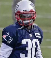  ?? TOp, nAncy lAnE pHOTOS / HErAld STAFF FIlE; ABOvE, MATT STOnE pHOTOS/ HErAld STAFF FIlE ?? CORE FOUR: Patriots center David Andrews, defensive lineman Lawrence Guy, top right, third-down back James White, above left, and defensive back Jason McCourty, above right, are the Patriots mustsign free agents to-be.