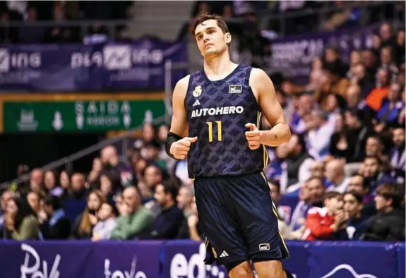  ?? ACB PHOTO ?? Mario Hezonja fue el mejor del conjunto blanco ante Monbus Obradoiro con 16 puntos.