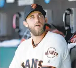  ?? JOSIE LEPE/STAFF ?? The Giants will hand the ball to Madison Bumgarner for Wednesday’s wild card game against the Mets.