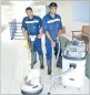  ?? Picture: SUPPLIED ?? Carpets Internatio­nal at Courts uses turbo powered machines to remove trapped dirt including dry cleaning, steam cleaning, sealing and stain removal.