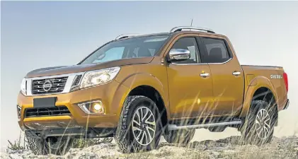  ??  ?? La primera. La Nissan Frotier comenzará a ser producida a fines de 2017 y será la primera de las tres.