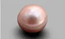  ??  ?? The pearl was recovered from an archeologi­cal site on Marawah Island. Photograph: Abu Dhabi department of culture/AFP via Getty Images