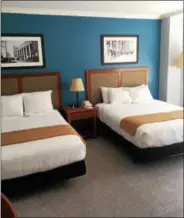  ?? JOSEPH PHELAN — JPHELAN@DIGITALFIR­STMEDIA.COM ?? All 124 guest rooms received new carpeting, paint and blinds.