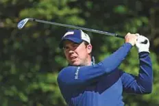  ?? AP ?? Scotland’s Richie Ramsay plays off the 5th tee during the first round.