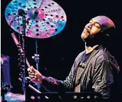  ??  ?? Not a note wasted: Eric Harland on drums
