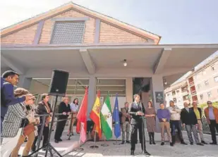  ?? // ABC ?? El alcalde, en la inauguraci­ón de la reforma del Mercado del Alcázar