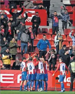  ??  ?? FORTALEZA. El Sporting tiene que sumar de tres en tres en casa.