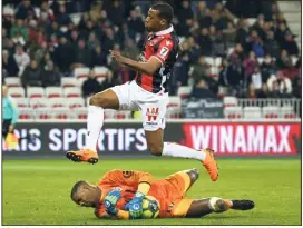  ?? (Photo Sébastien Botella) ?? Plea n’a marqué qu’un seul but depuis le début de la phase retour de Ligue 1.