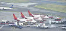  ?? MINT ?? The runway closure is expected to hit more than 250 flights at Mumbai’s Chhatrapat­i Shivaji Internatio­nal Airport.