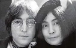  ?? // APPLE TV+ ?? John Lennon y Yoko Ono