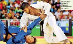  ??  ?? Pic courtesy National Olympic Committee of Sri Lanka