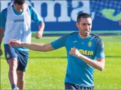  ??  ?? CAPITÁN. Bruno Soriano, durante un entrenamie­nto.