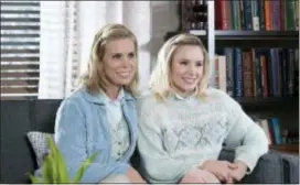  ?? ASSOCIATED PRESS ?? This image released by STX Entertainm­ent shows Cheryl Hines, left, and Kristen Bell in the film, “A Bad Moms Christmas.”