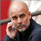  ?? ?? PRAISE: City boss Pep Guardiola