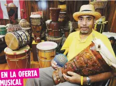  ??  ?? EN LA OFERTA MUSICAL
Batacumbel­e rendirá tributo al fenecido Ángel “Cachete” Maldonado.
Archivo