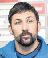  ??  ?? Happy Martin Canning was pleased with Hamilton’s win and performanc­e at Dundee