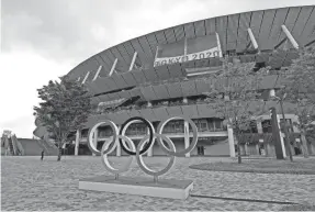  ?? PETER CASEY/USA TODAY SPORTS ?? A view of Olympic Stadium ahead of the Tokyo Summer Olympics.