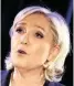  ?? Foto: Reuters/Naegelen ?? Marine Le Pen würde ihr Land lieber außerhalb als innerhalb der EU sehen.