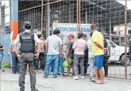  ?? EXPRESO ?? Hecho. Los compañeros lamentaron la muerte de Pablo Burbano.