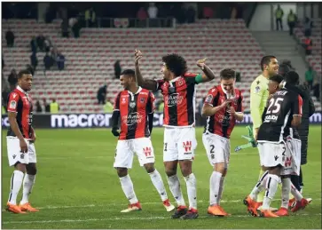  ?? (Photos Sébastien Botella) ?? Les Aiglons n’avaient plus gagné depuis la réception de Saint-Etienne, le  janvier dernier (-).