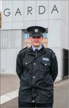  ??  ?? John Butler in his uniform outside Wexford Garda Station. LEFT: John before and after he shed four stone.