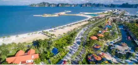  ?? Photo halongtour­ism.net ?? SPORT AND MORE: Tuần Châu Island is famous for its natural surroundin­gs: pine trees, lakes and a beautiful beach.