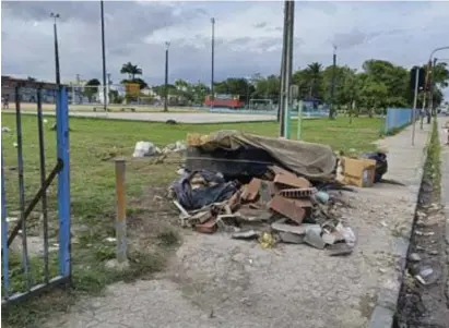  ?? ?? Parque na Avenida do Forte necessita de ação da Emlurb