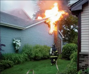 ??  ?? A home fire can be a devastatin­g event, but taking proper steps after a fire can prevent further trouble and put homeowner on the path to rebuilding their lives.