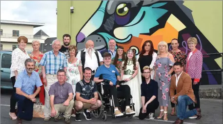  ??  ?? Ian O’Connell launching Puck Fair 2018 with Queen of Puck Ella Foley and Aoife O’Shea (front) Declan Falvey (chairman), Pat Cahill, Sean Joy, Evan McMahon, Geraldine O’Sullivan, Sean Coffey (second row from left) Geraldine Foyle, Deirdre Houlihan,...